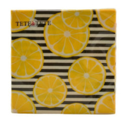 Serwetki 33x33 TaT Cytryny TL124000 2